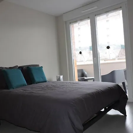 appartement avec balcon terrasse plein sud proche lac et centre ville wifi Gérardmer Extérieur photo
